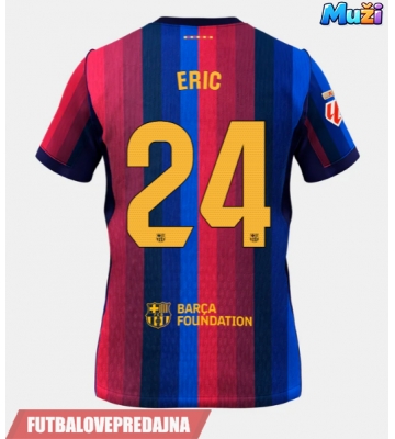Lacne Muži Futbalové dres Barcelona Eric Garcia #24 2026-27 Krátky Rukáv - Domáci